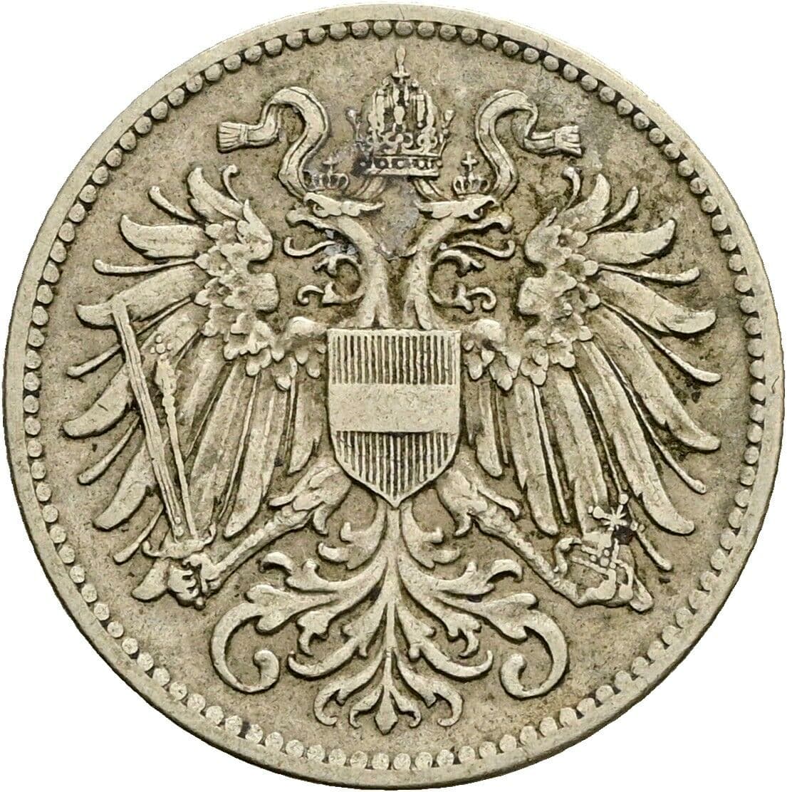10 Heller Franz Joseph I. 1848-1916 1916 – Rückseite