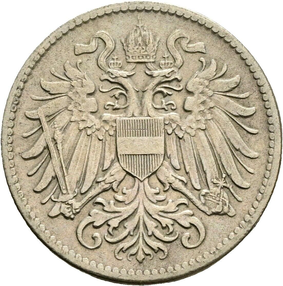 10 Heller Franz Joseph I. 1848-1916 1916 – Rückseite
