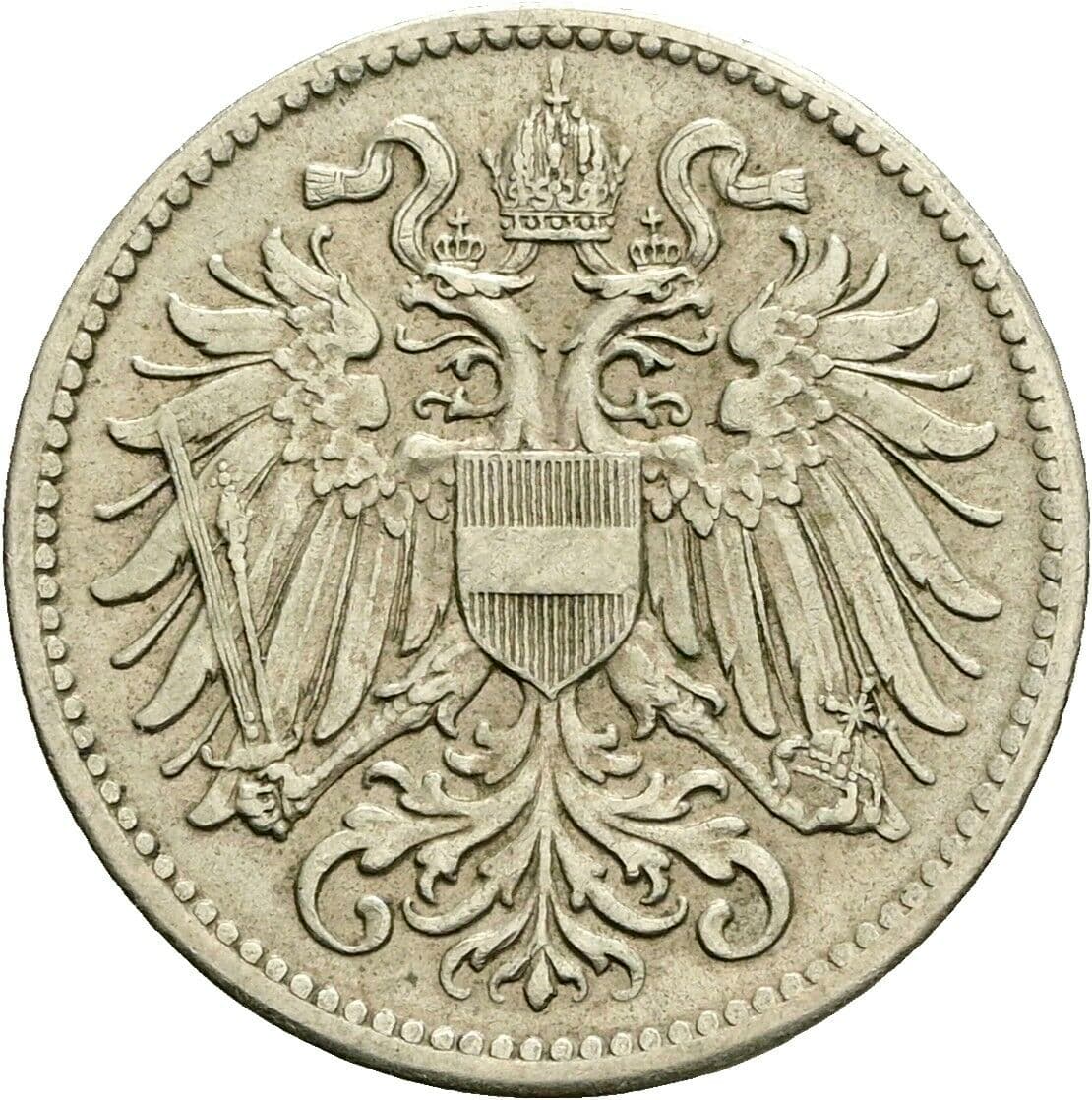 10 Heller Franz Joseph I. 1848-1916 1916 – Rückseite