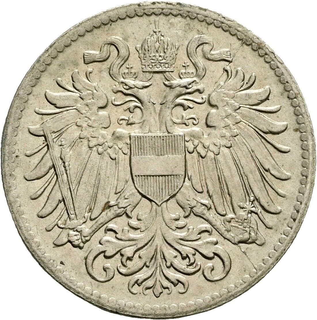 10 Heller Franz Joseph I. 1848-1916 1916 – Rückseite