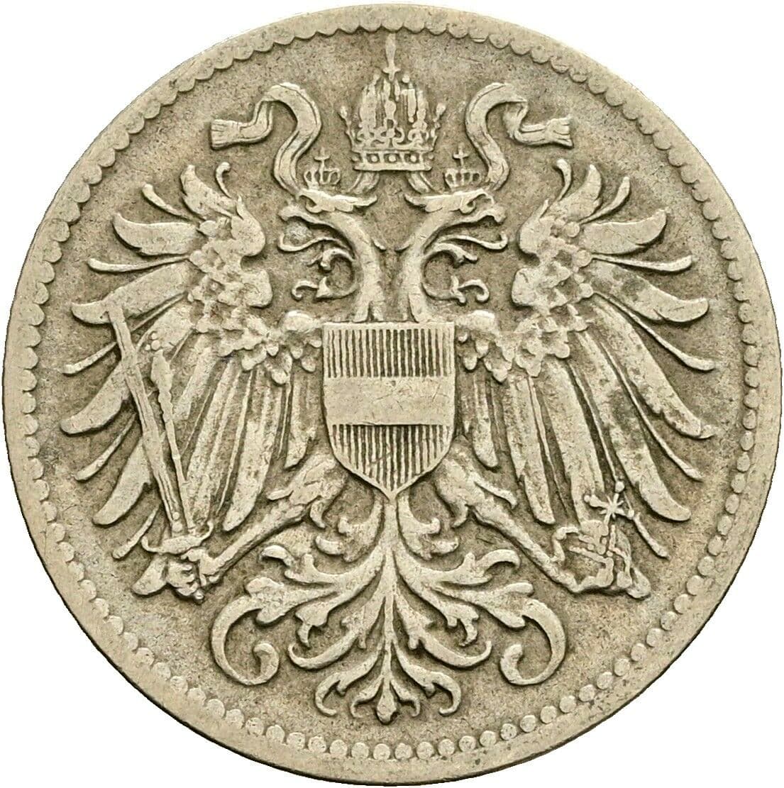 10 Heller Franz Joseph I. 1848-1916 1916 – Rückseite