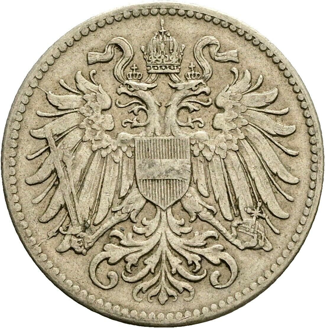 10 Heller Franz Joseph I. 1848-1916 1916 – Rückseite