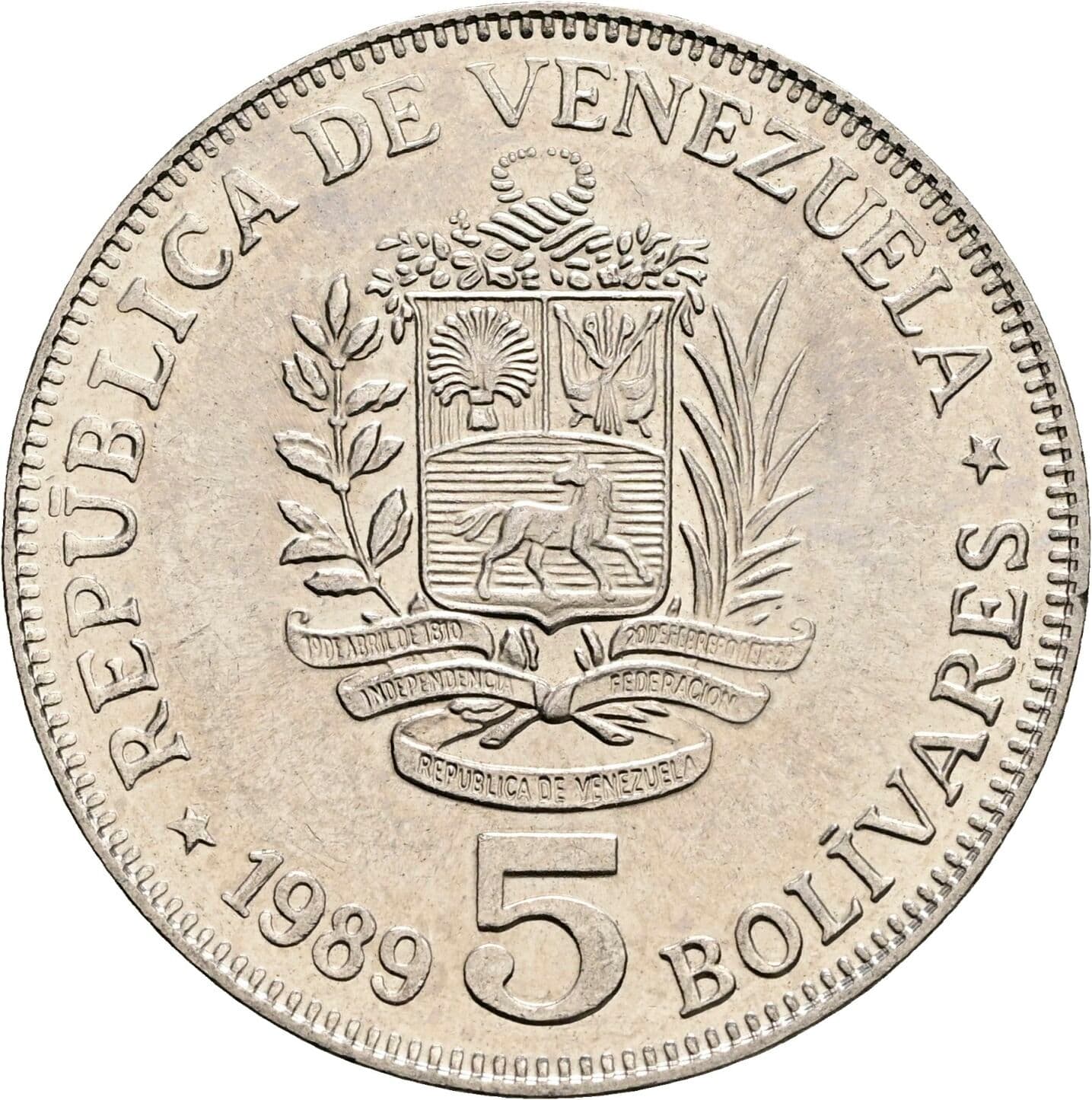 5 Bolivares