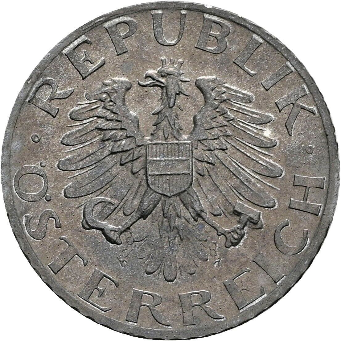 5 Groschen 1973 – Rückseite