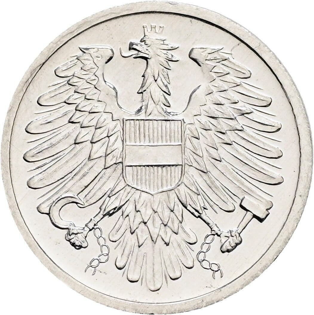 2 Groschen 1981 – Rückseite