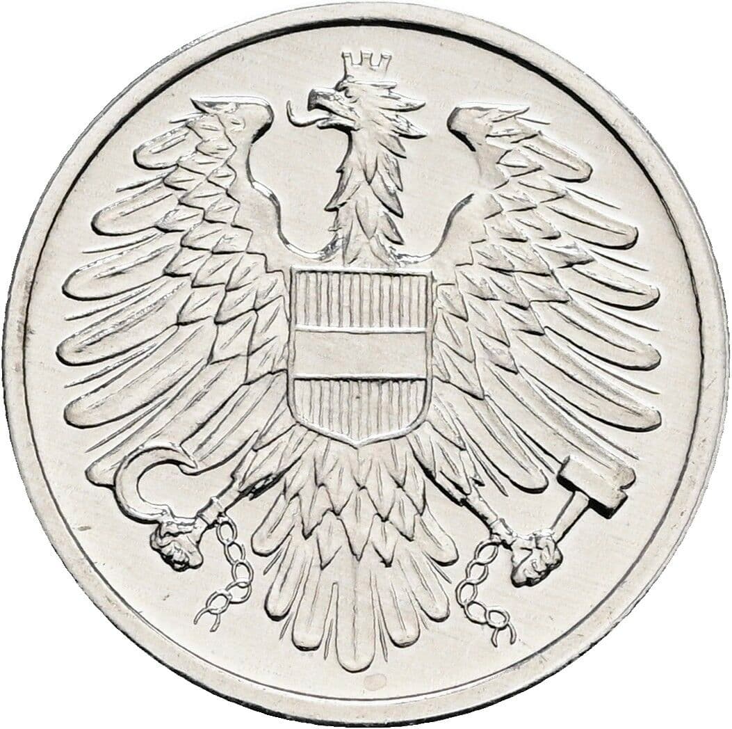 2 Groschen 1981 – Rückseite