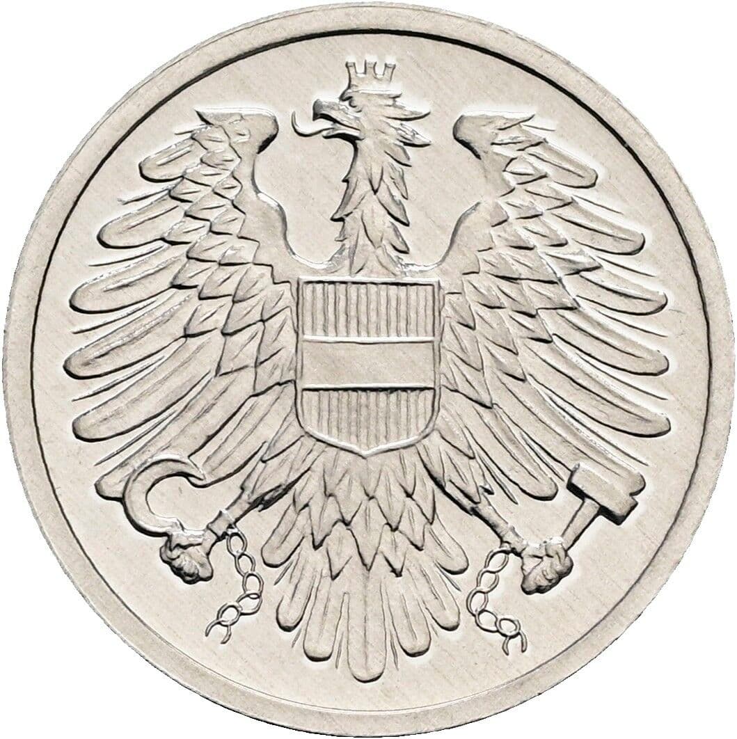 2 Groschen 1985 – Rückseite