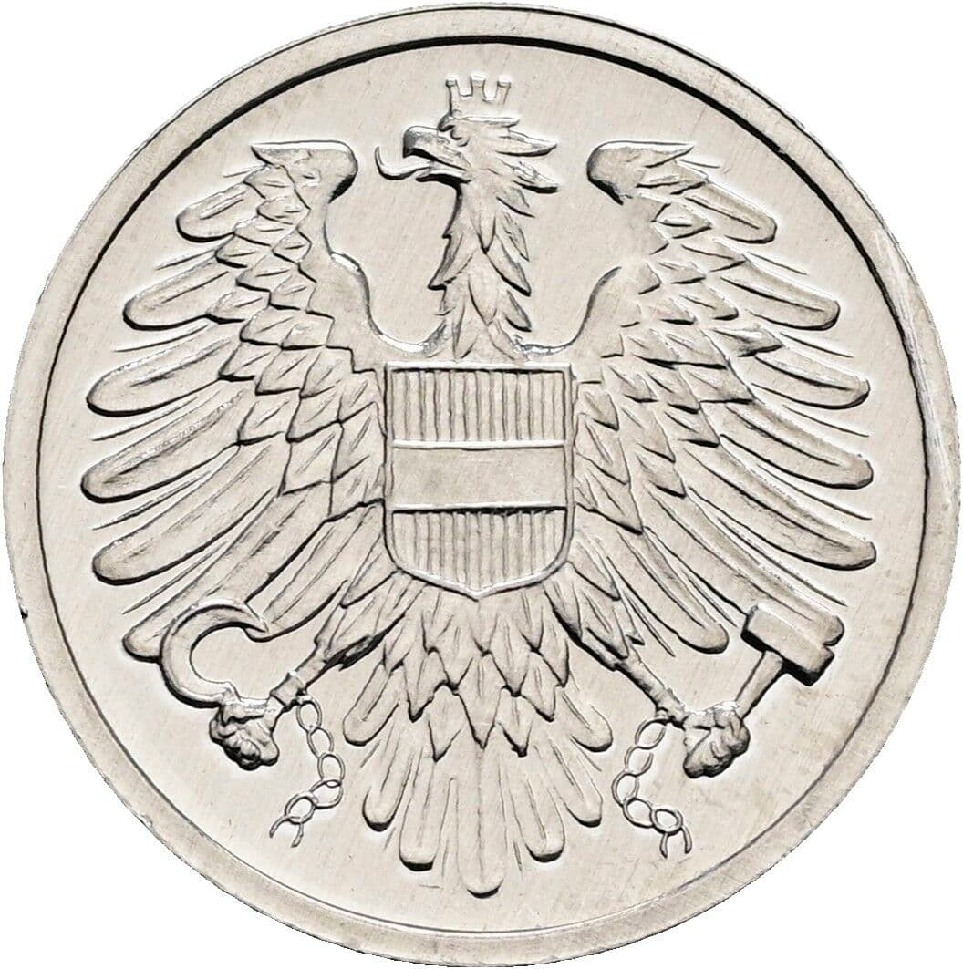 2 Groschen 1987 – Rückseite
