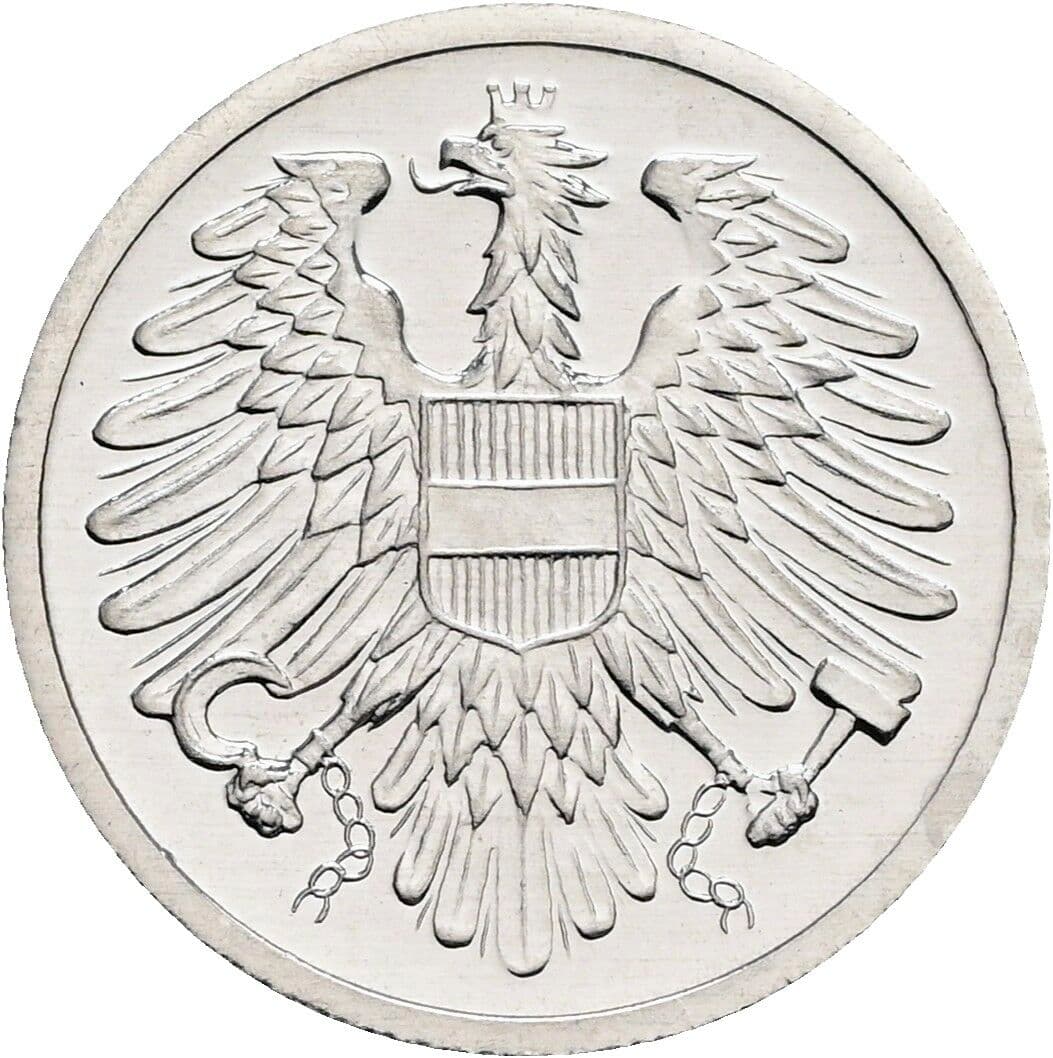 2 Groschen 1983 – Rückseite