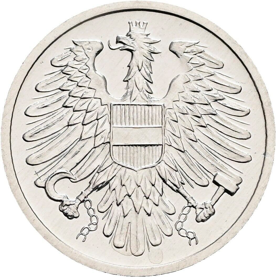 2 Groschen 1989 – Rückseite