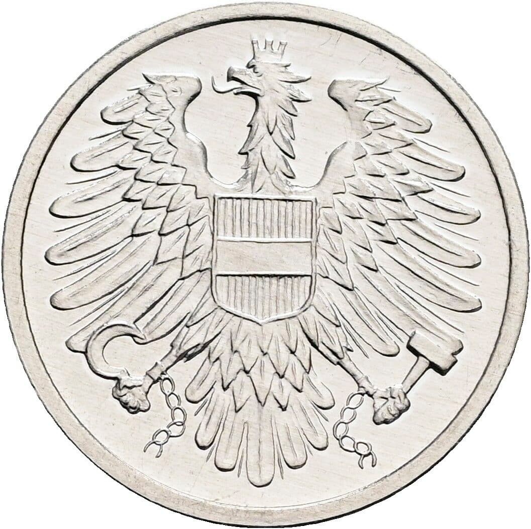 2 Groschen 1988 – Rückseite