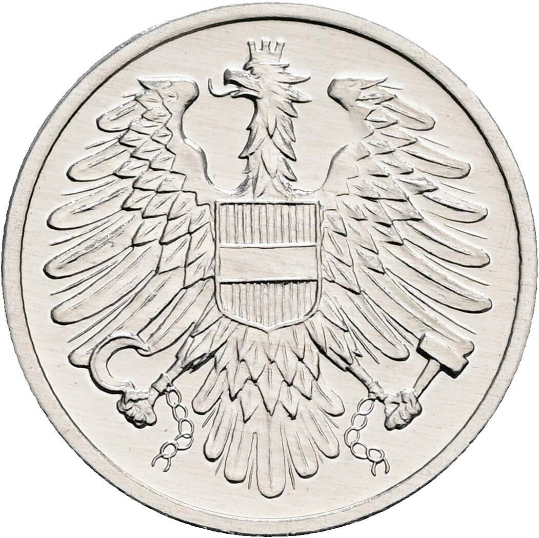 2 Groschen 1989 – Rückseite