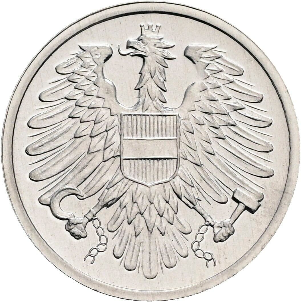 2 Groschen 1983 – Rückseite
