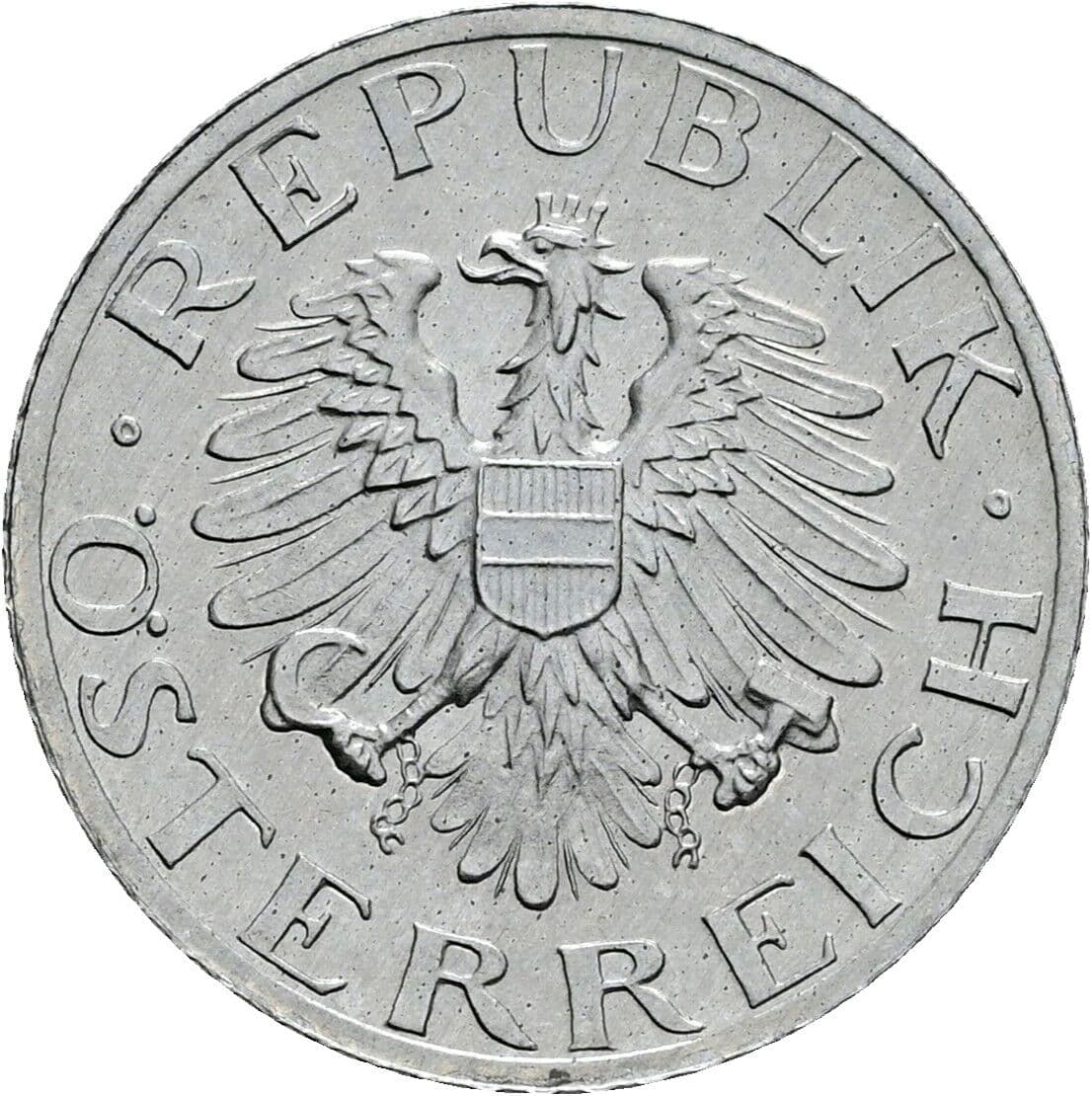 5 Groschen 1989 – Rückseite