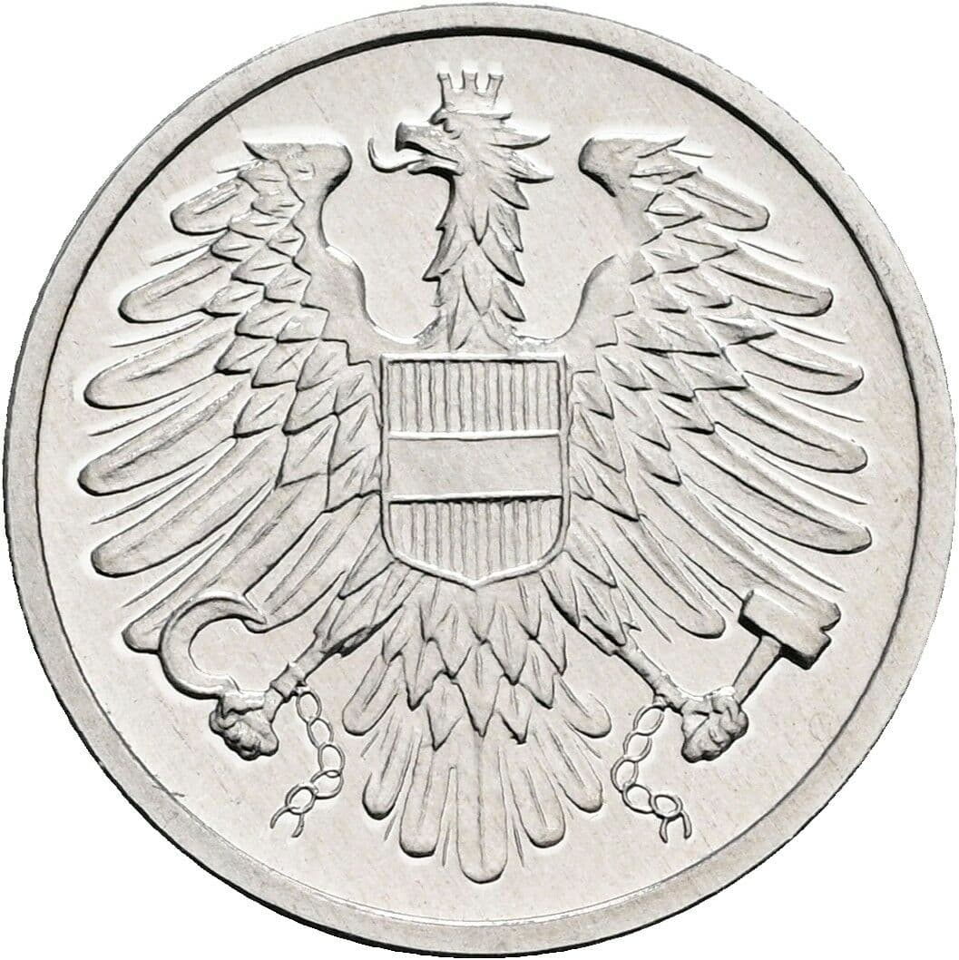 2 Groschen 1988 – Rückseite