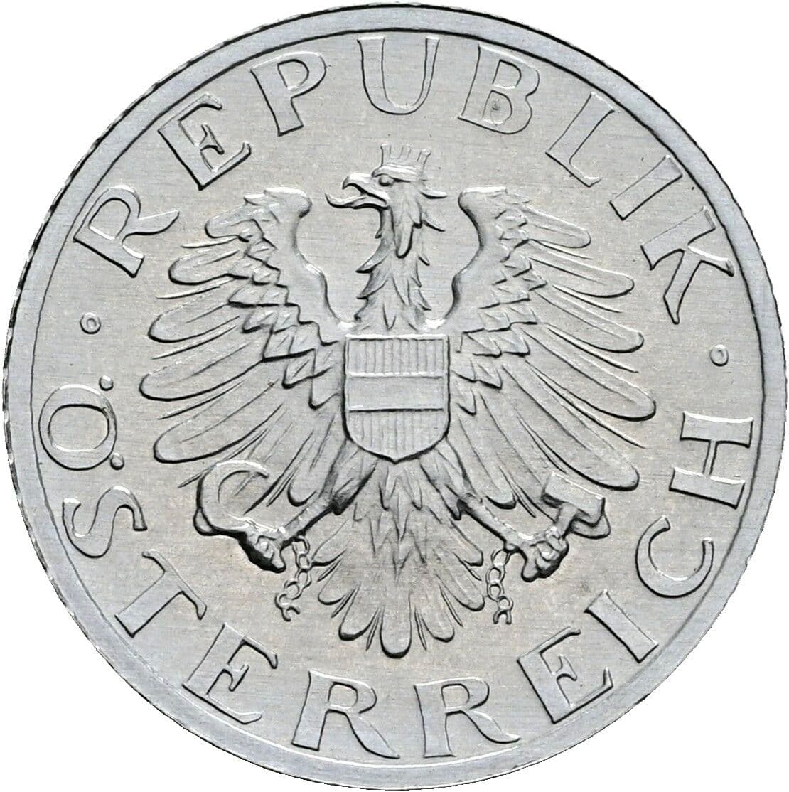 5 Groschen 1986 – Rückseite