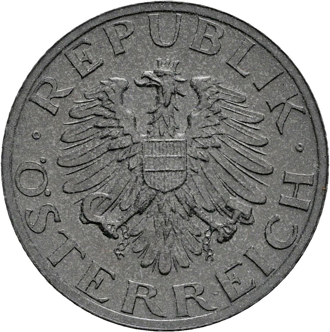 5 Groschen 1981 – Rückseite