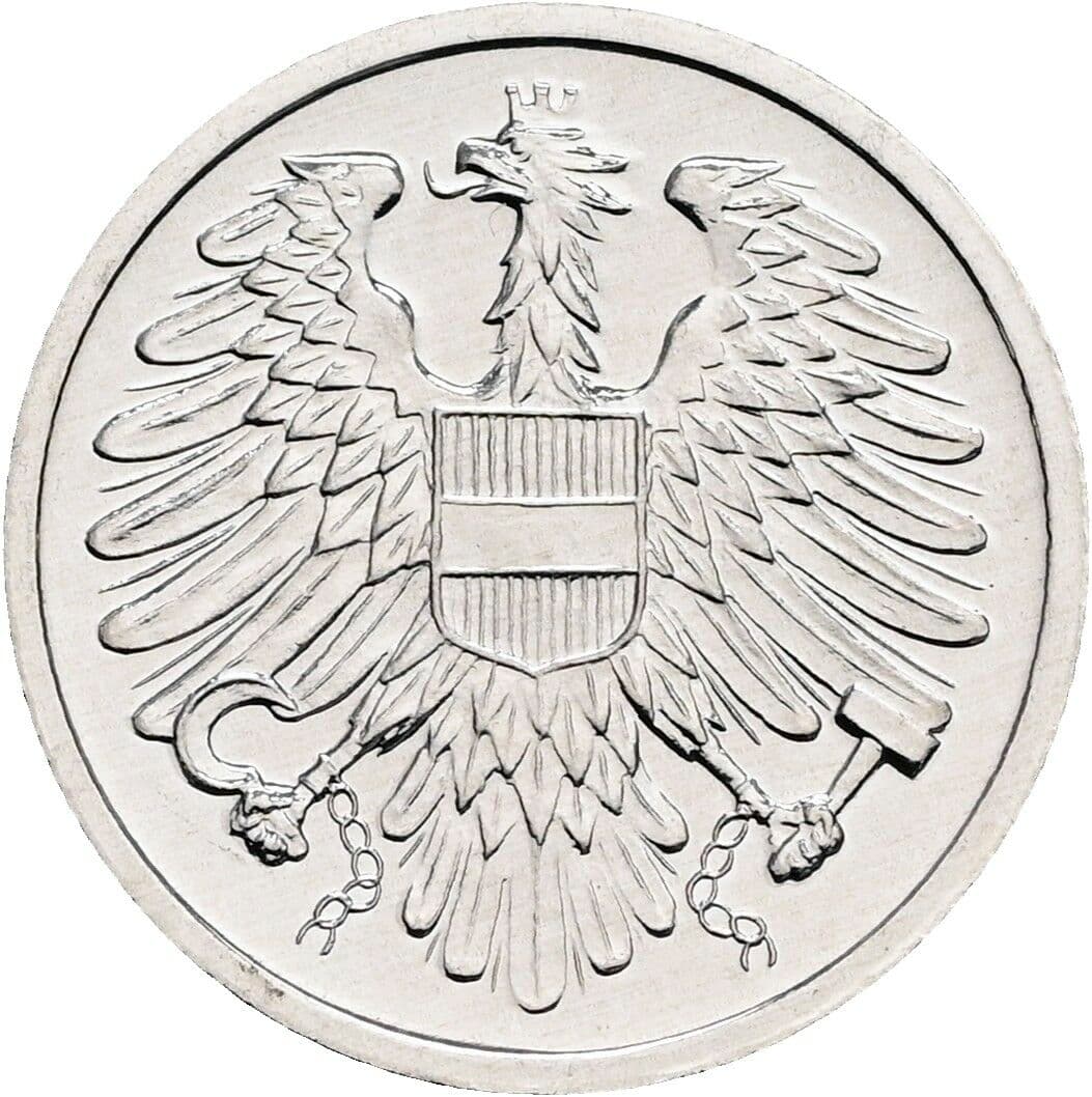 2 Groschen 1981 – Rückseite