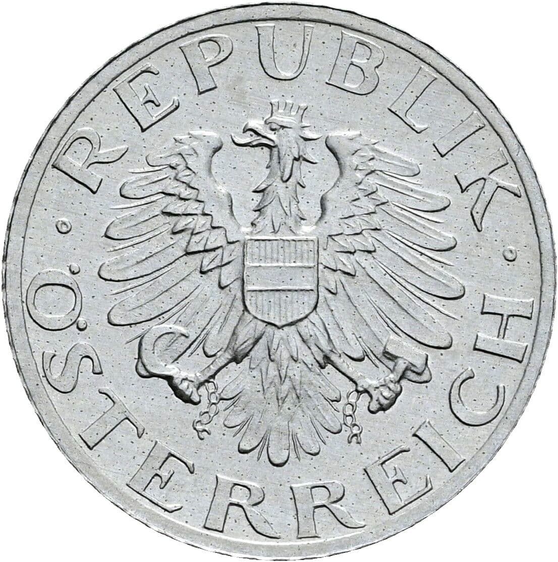 5 Groschen 1989 – Rückseite