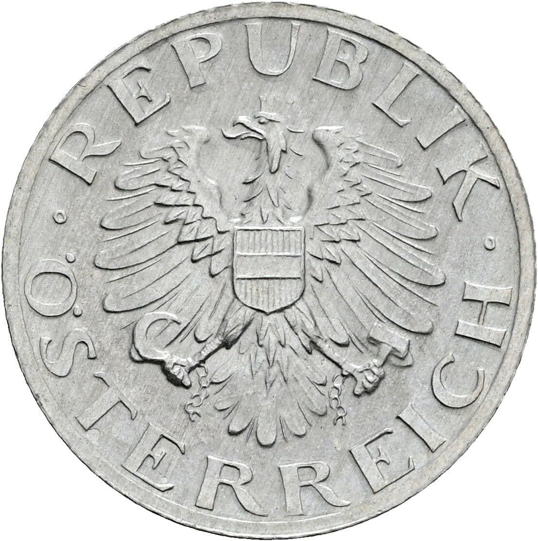 5 Groschen 1982 – Rückseite