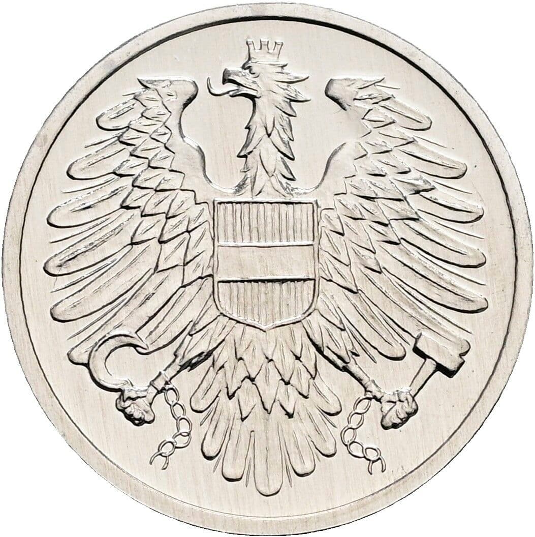 2 Groschen 1989 – Rückseite
