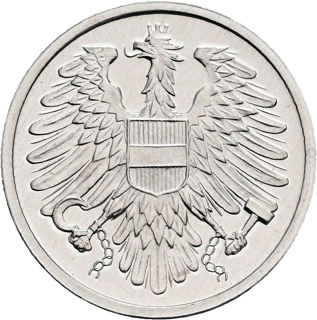 2 Groschen 1984 – Rückseite
