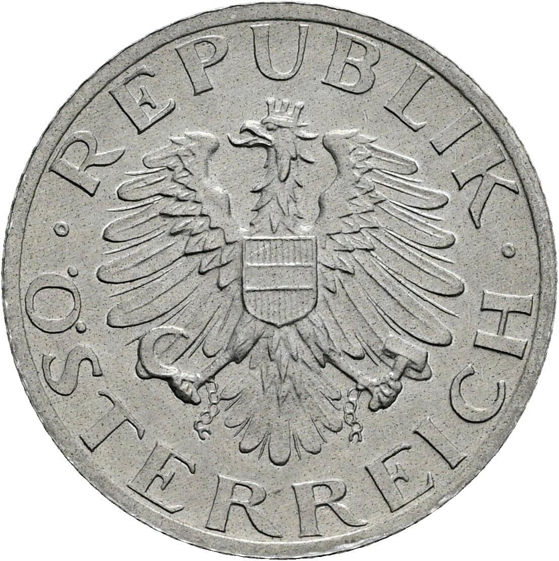5 Groschen 1989 – Rückseite