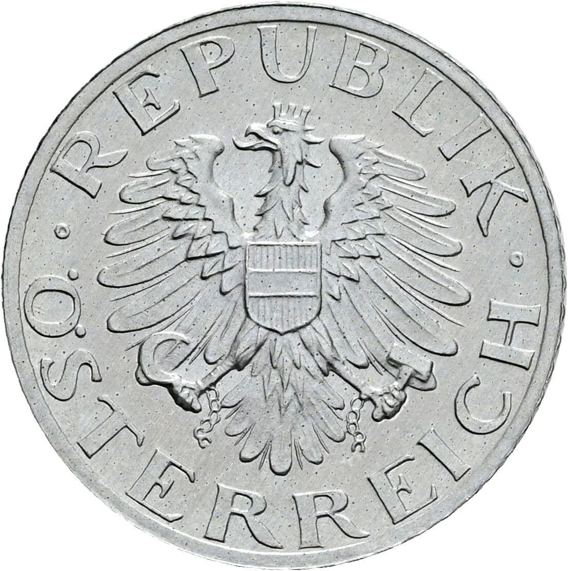 5 Groschen 1989 – Rückseite