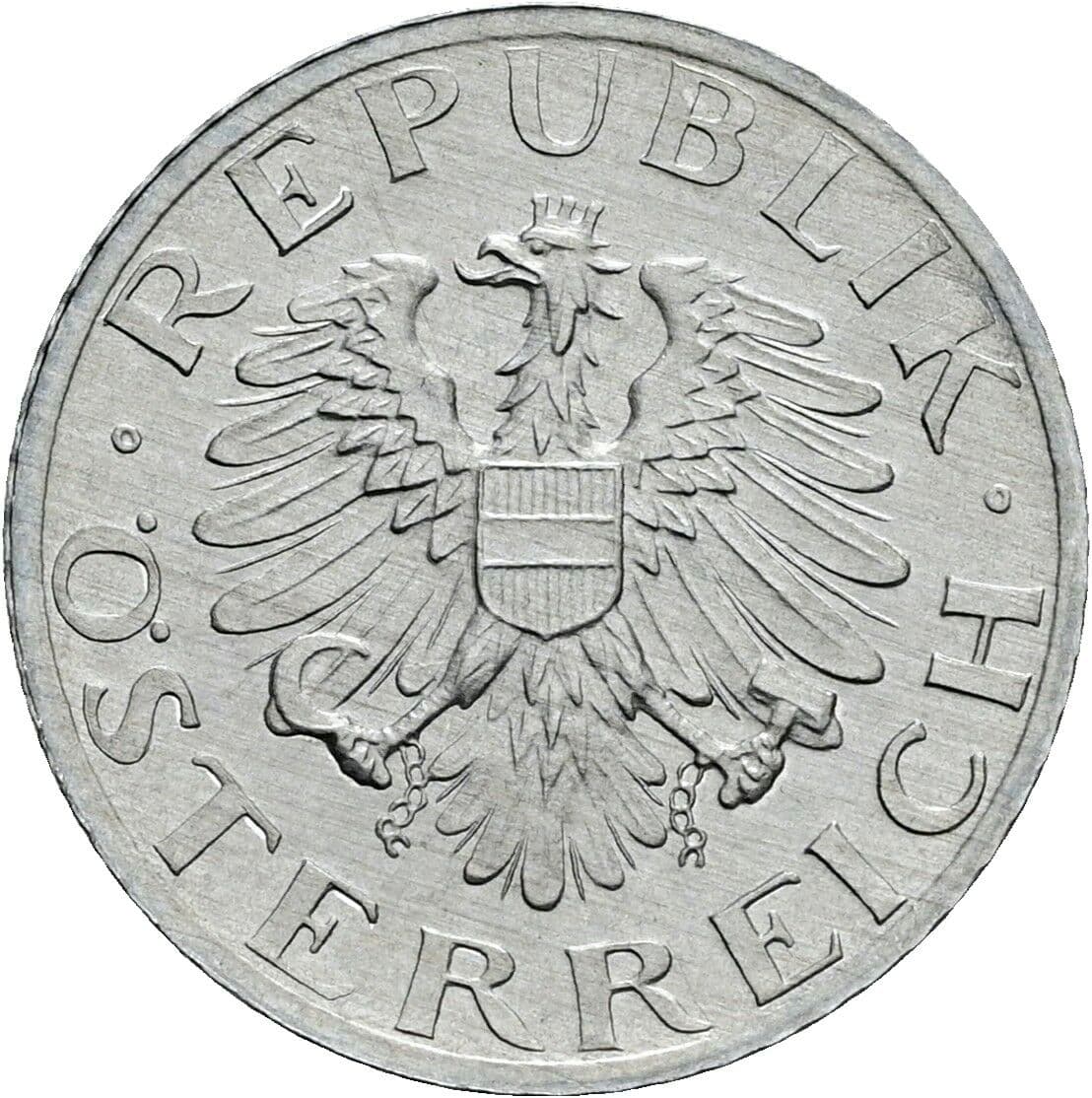 5 Groschen 1987 – Rückseite