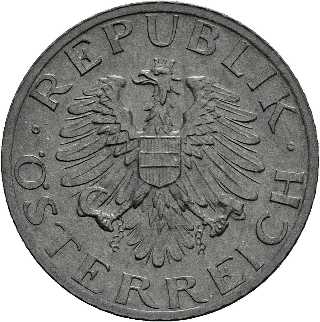 5 Groschen 1981 – Rückseite