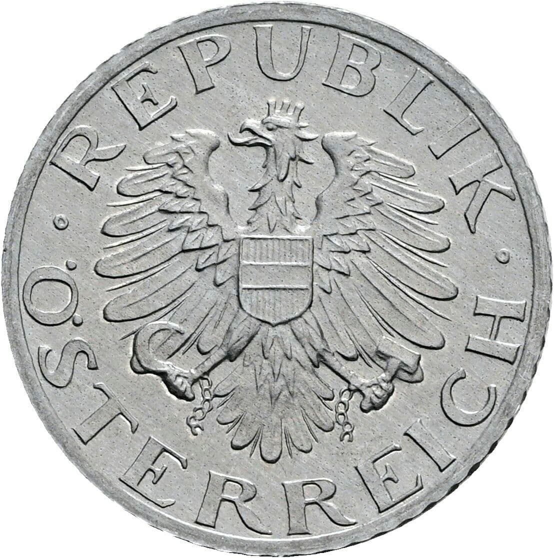 5 Groschen 1988 – Rückseite