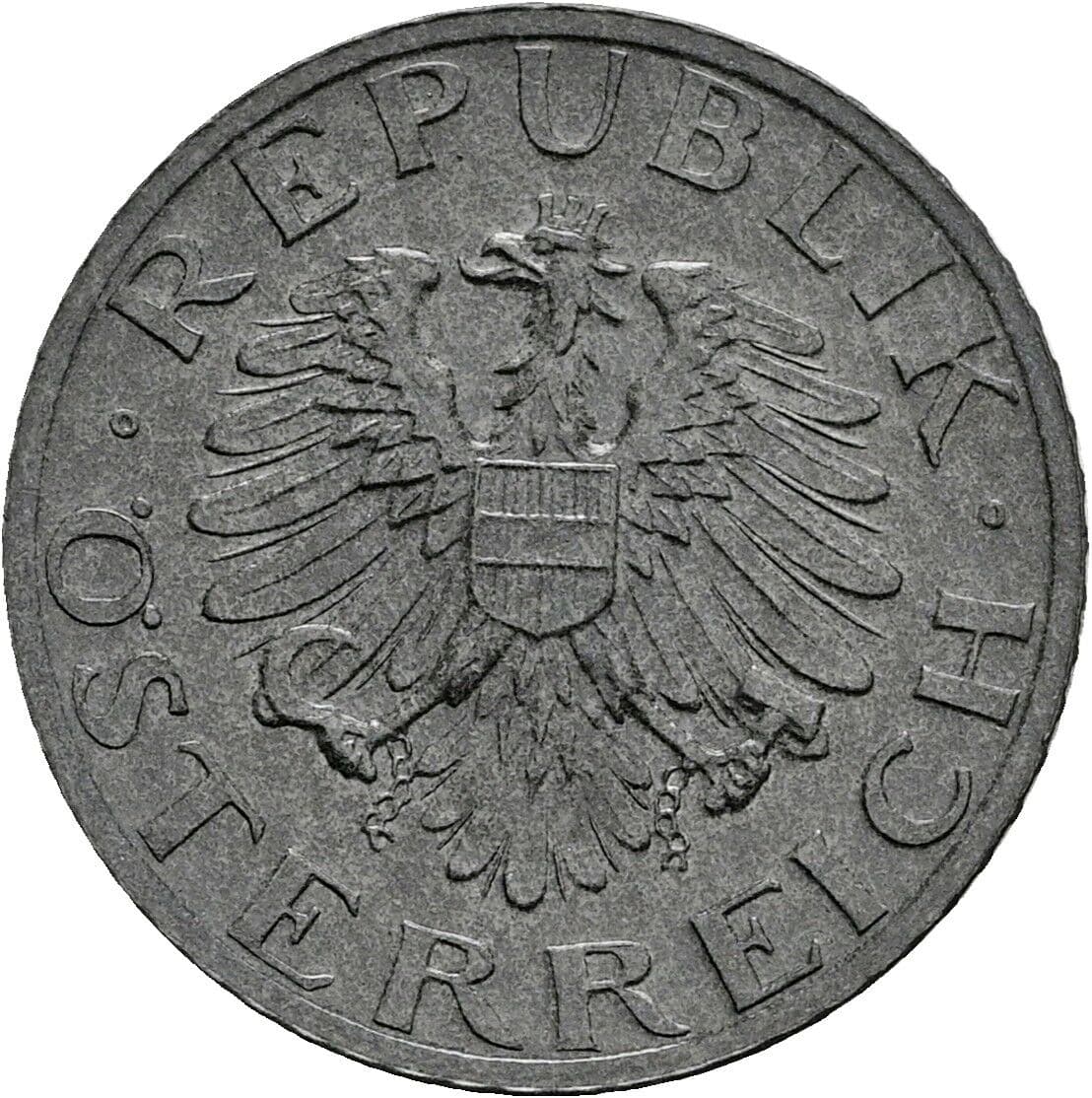 5 Groschen 1981 – Rückseite