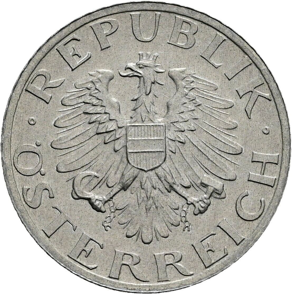 5 Groschen 1989 – Rückseite