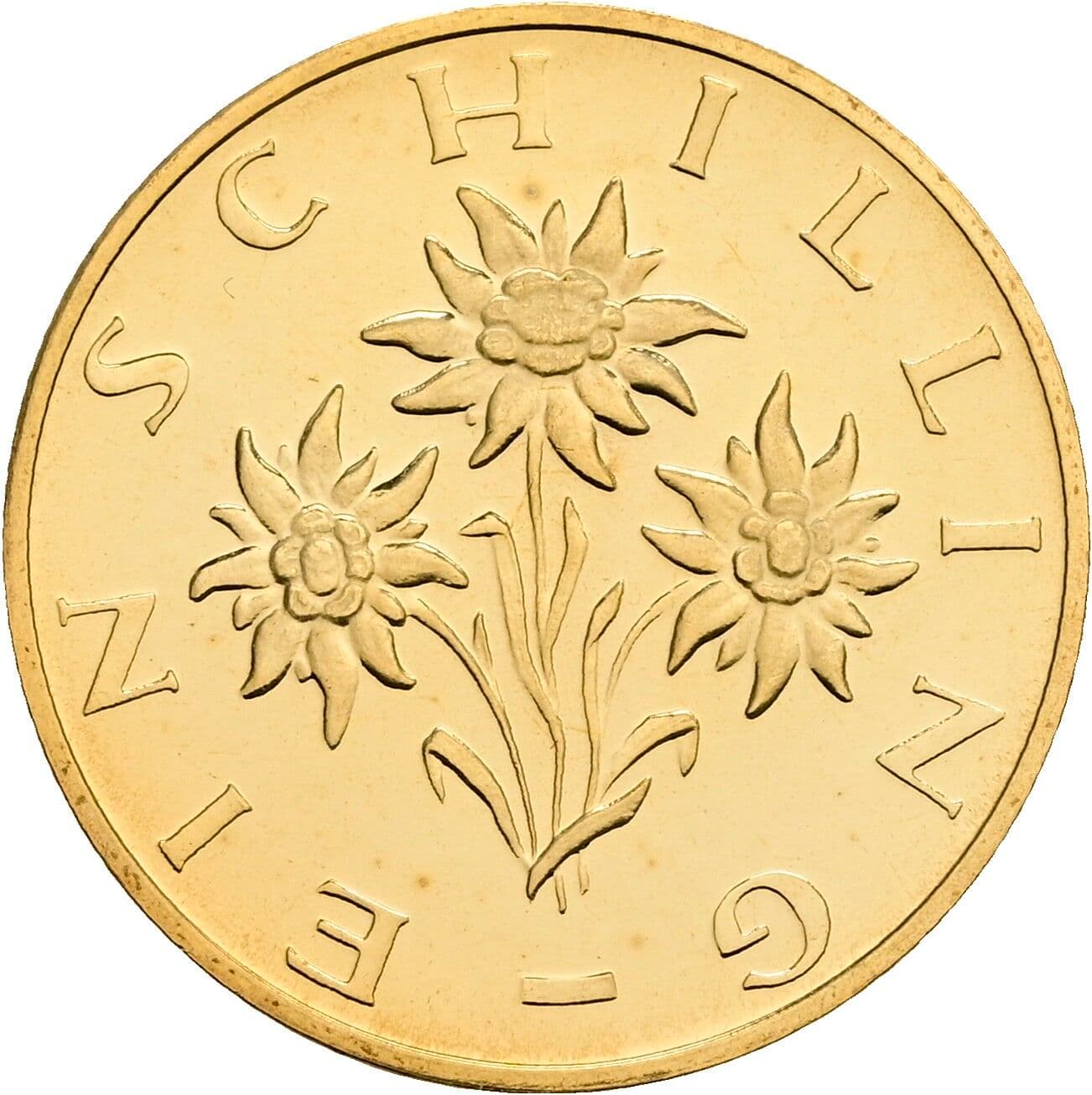 1 Schilling 1981 – Rückseite