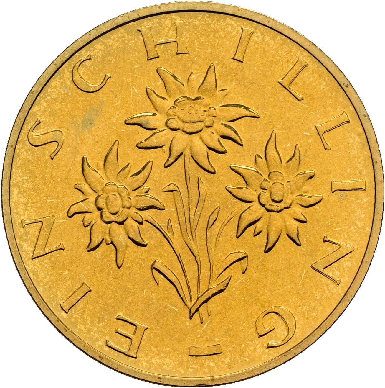 1 Schilling 1985 – Rückseite