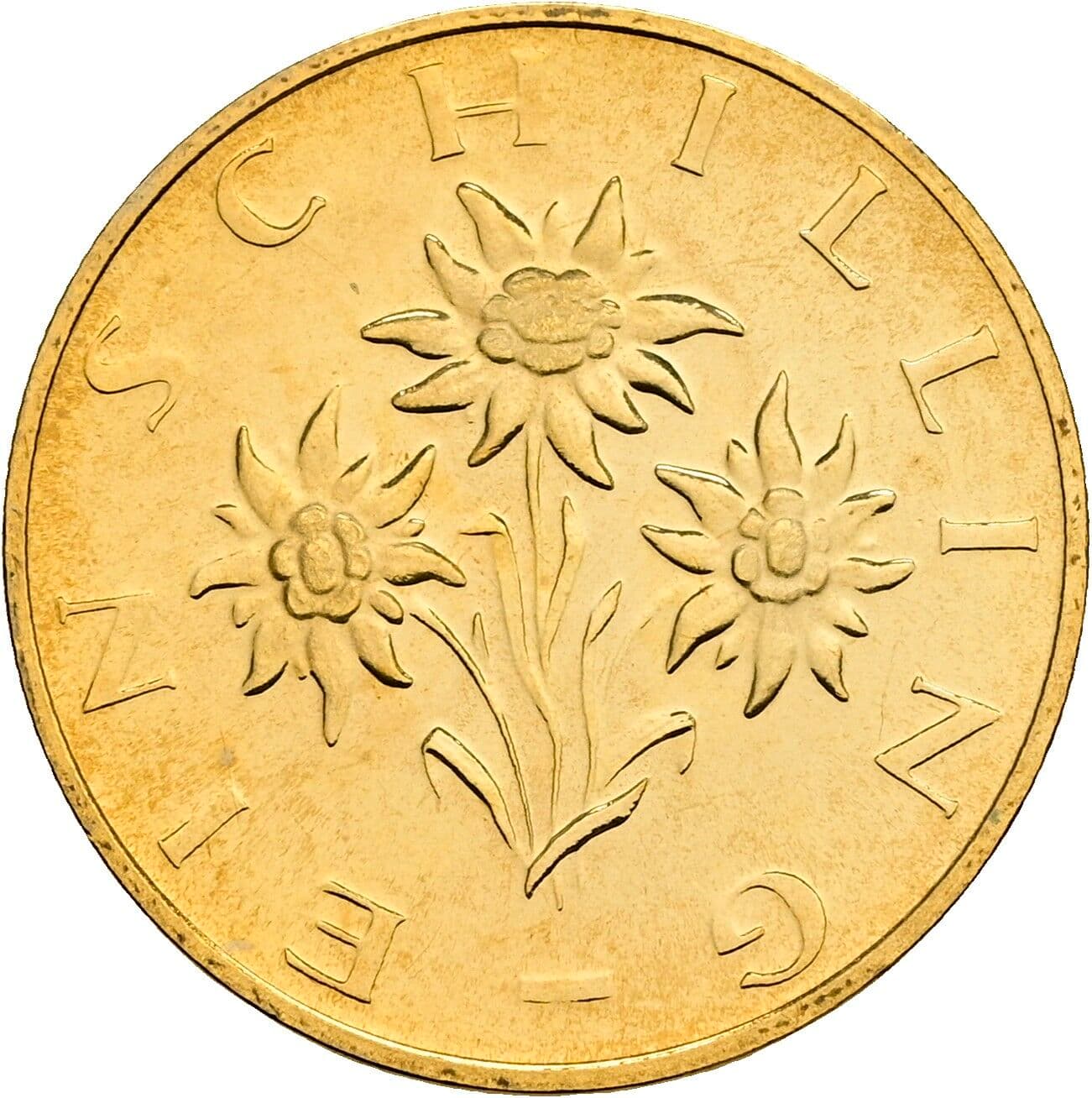 1 Schilling 1981 – Rückseite