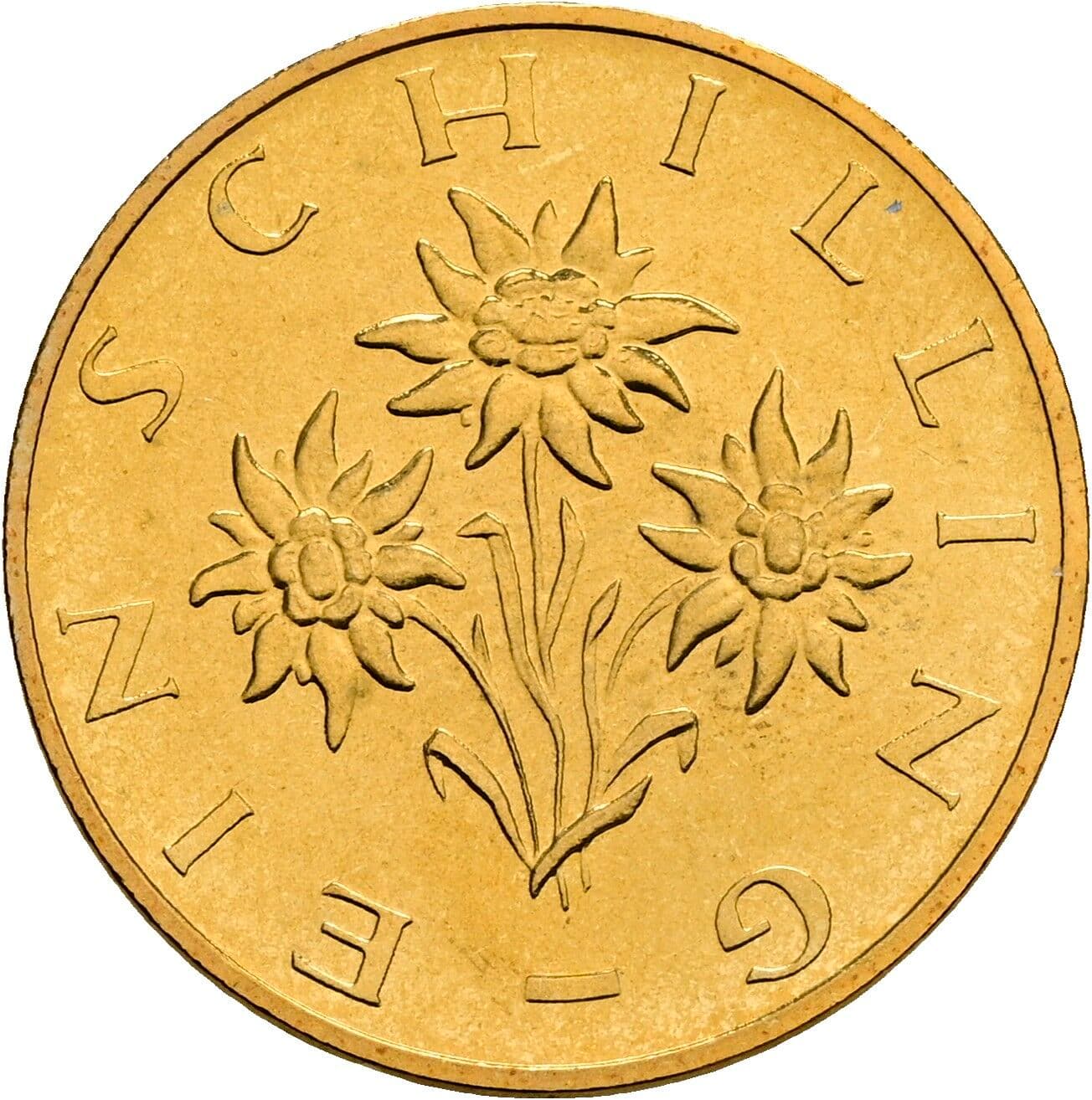 1 Schilling 1985 – Rückseite