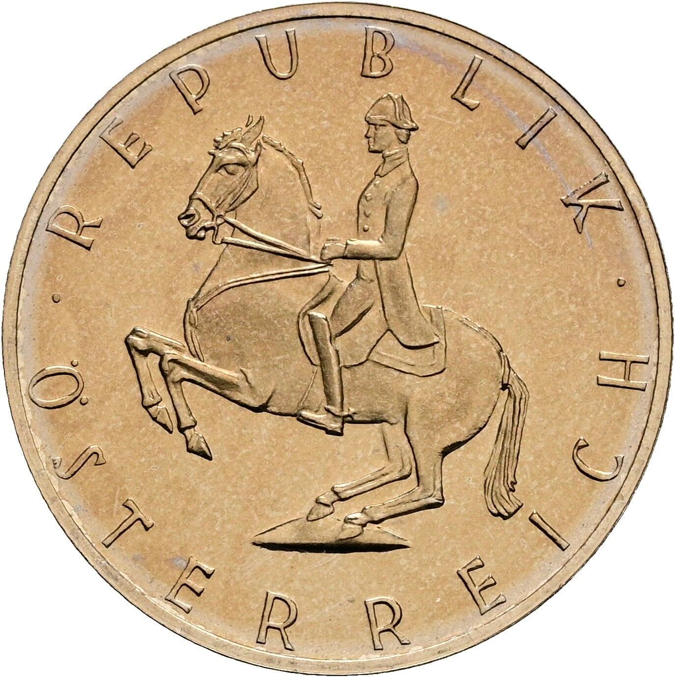 5 Schilling 1980 – Rückseite