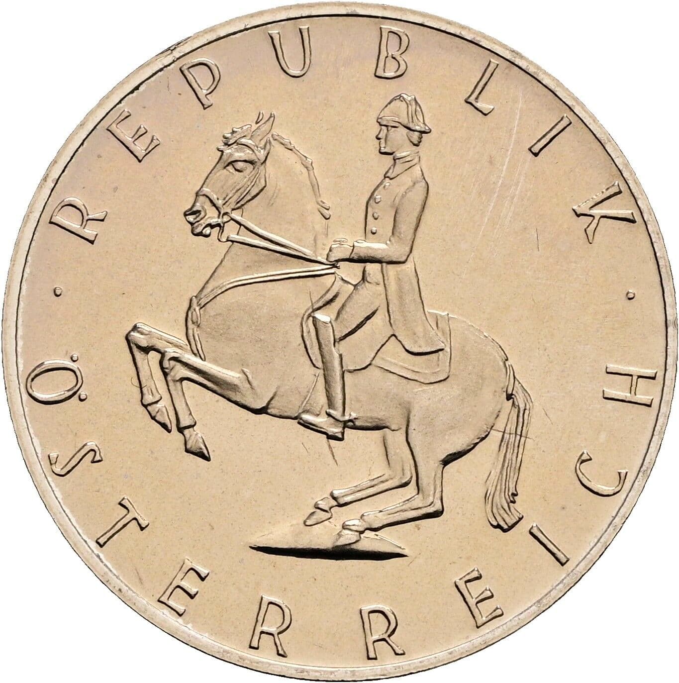 5 Schilling 1980 – Rückseite