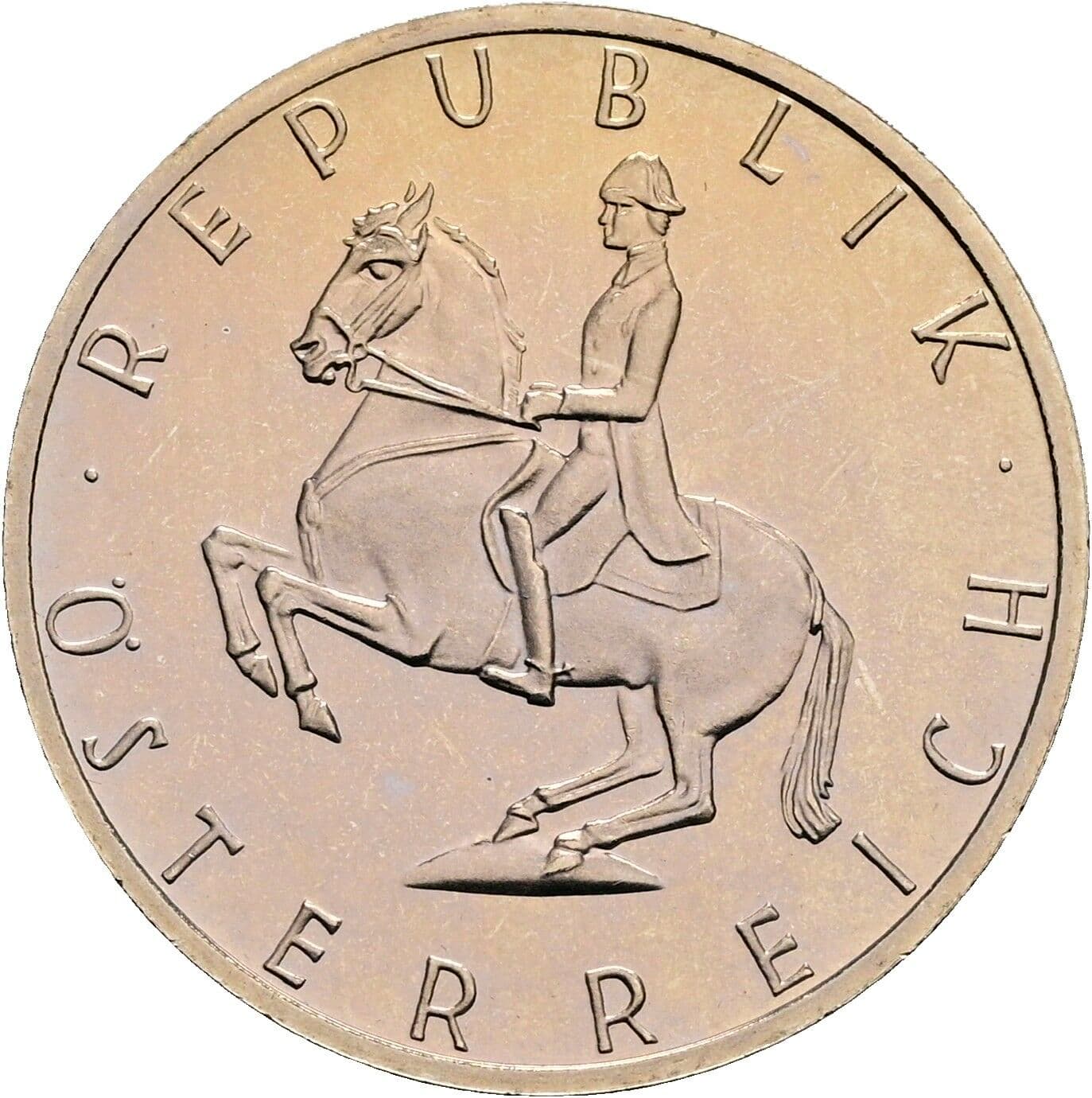 5 Schilling 1987 – Rückseite