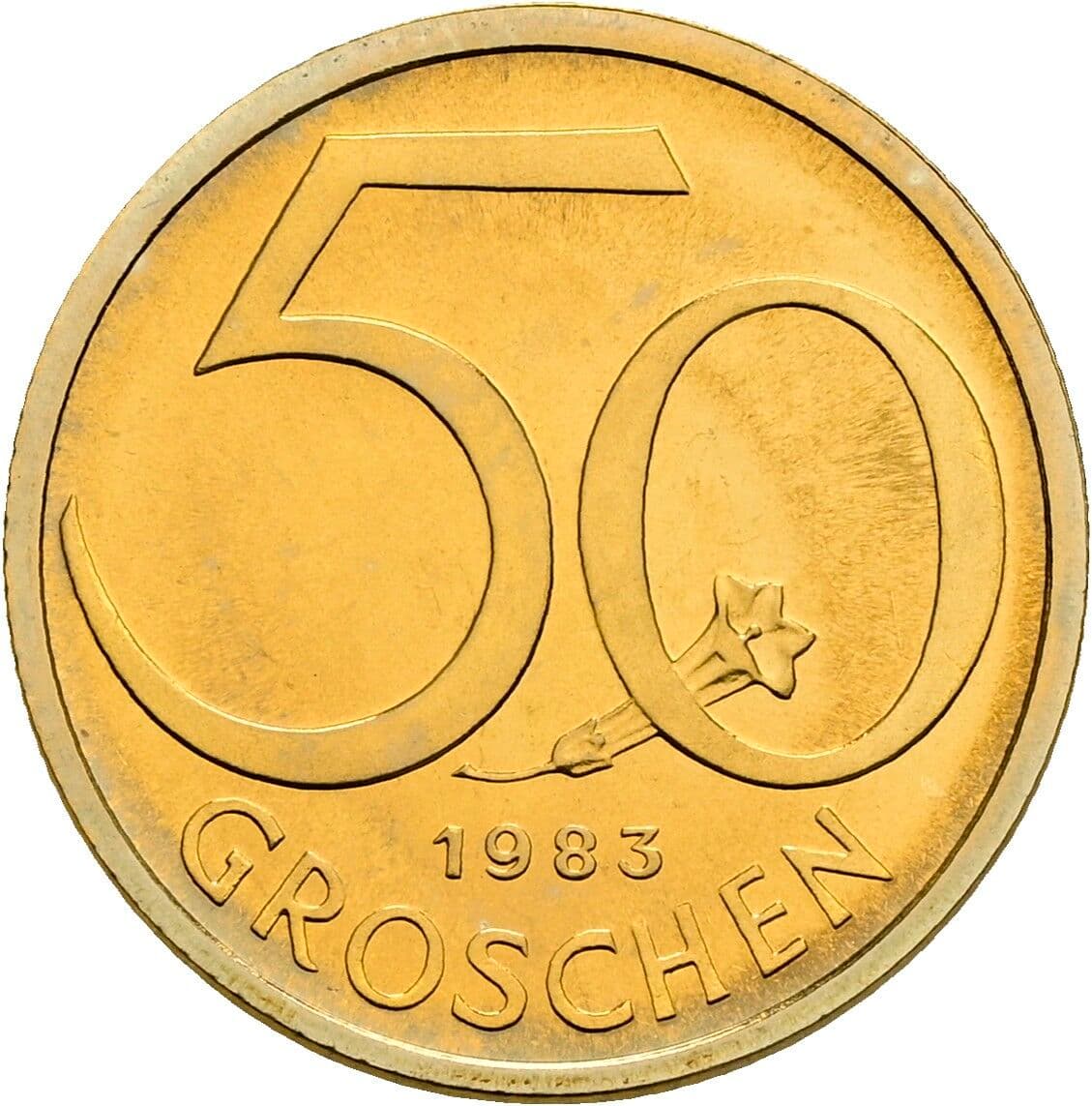50 Groschen 1983 – Vorderseite