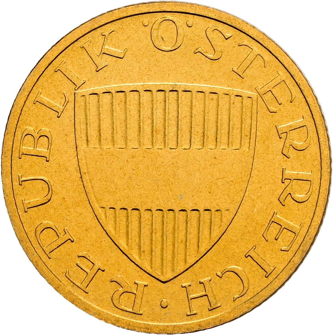 50 Groschen 1989 – Rückseite