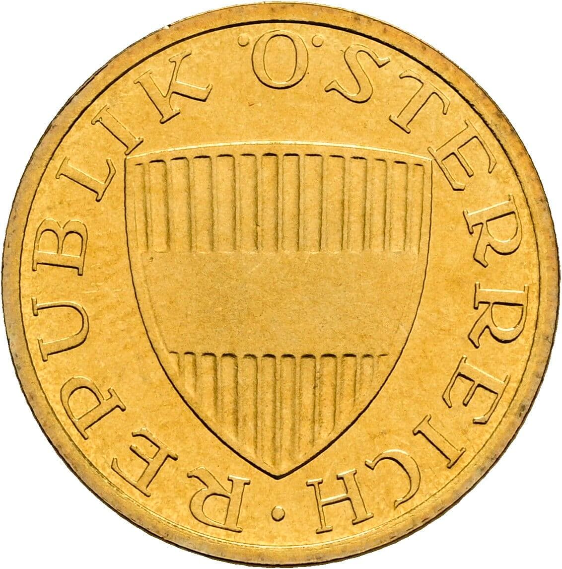 50 Groschen 1987 – Rückseite