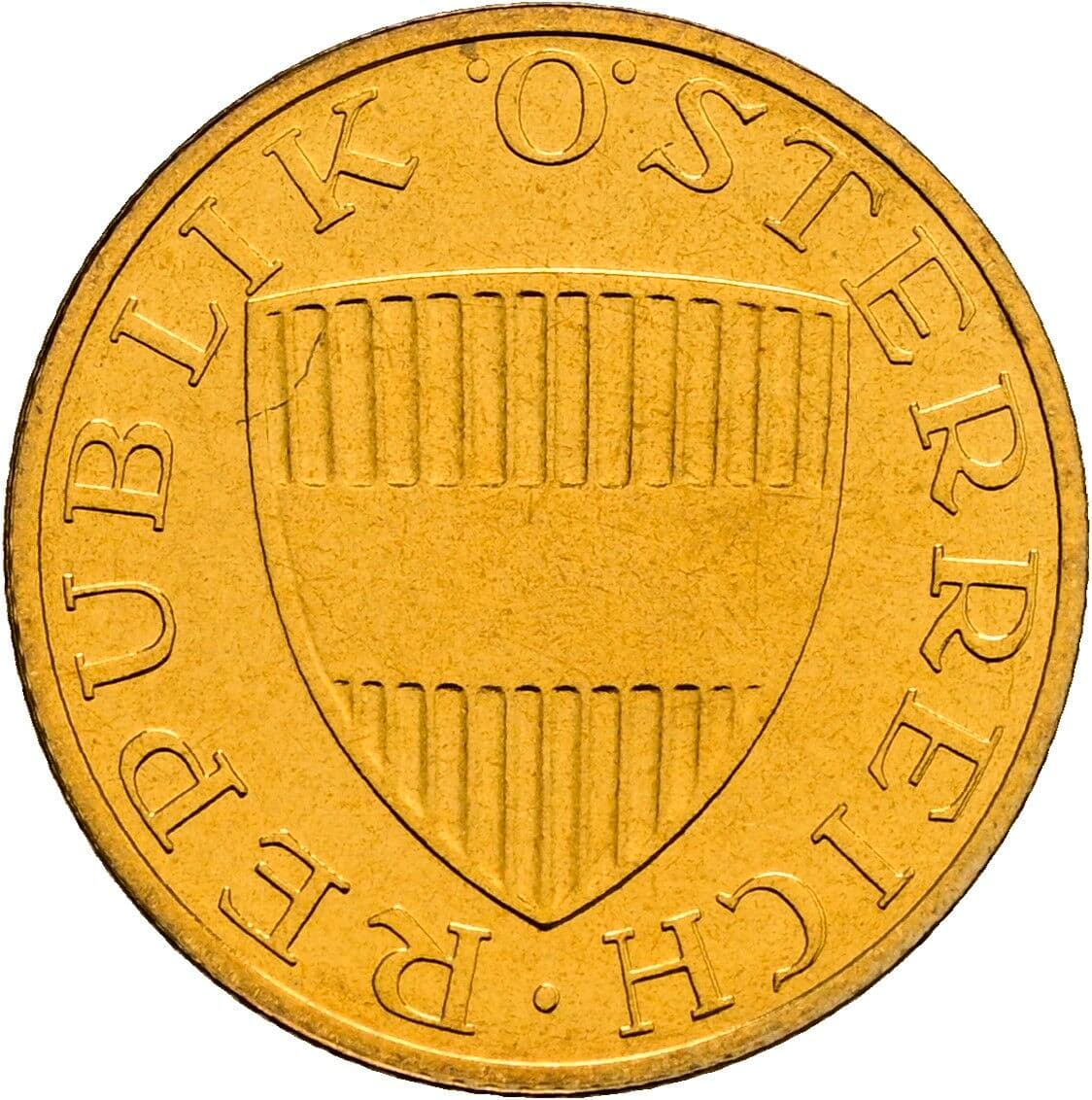 50 Groschen 1989 – Rückseite