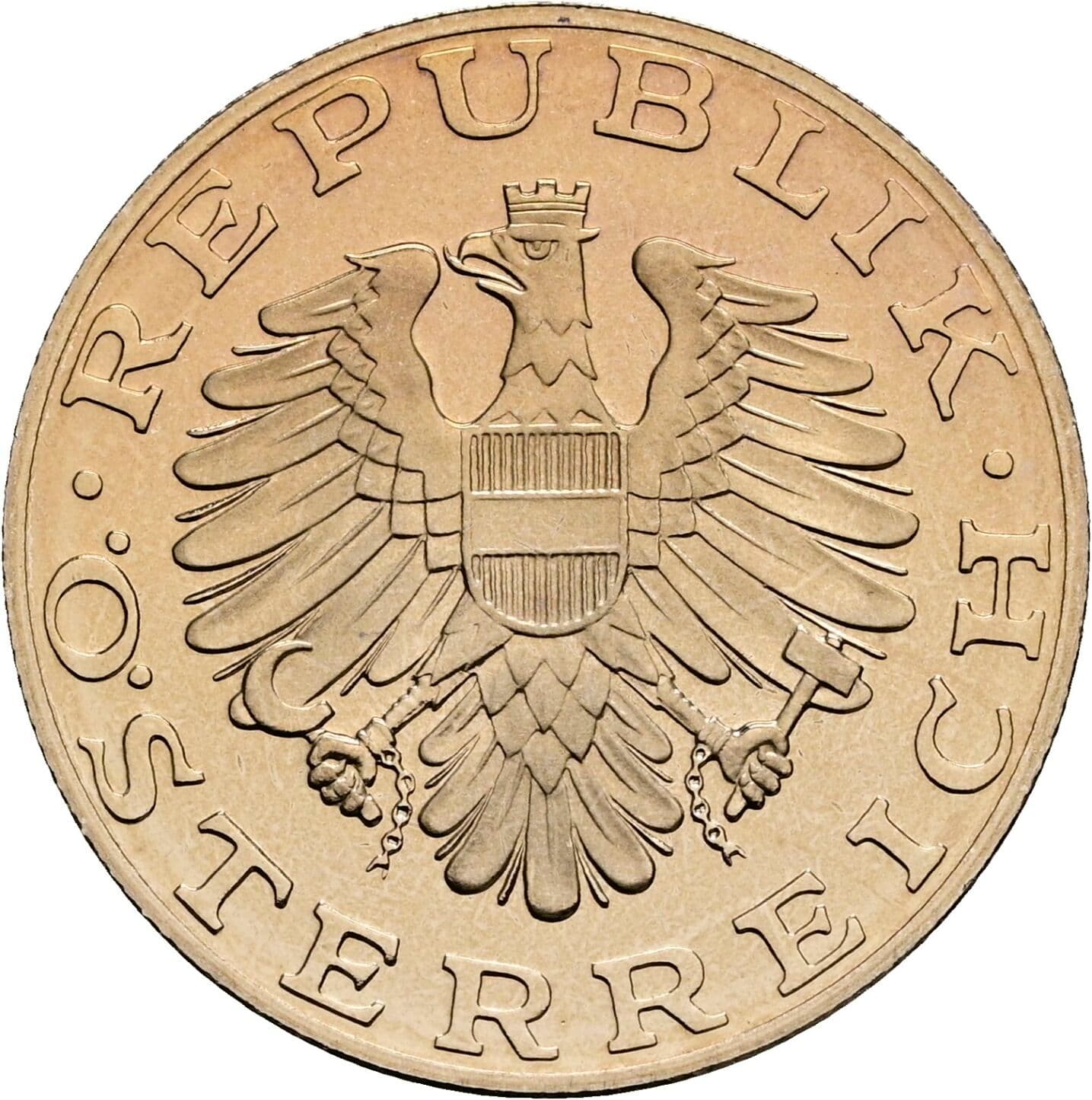 10 Schilling 1981 – Rückseite