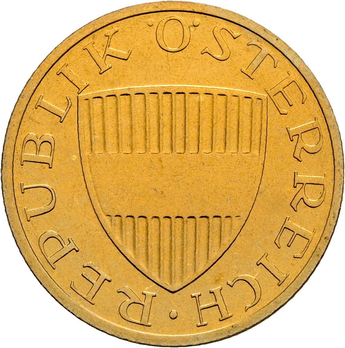 50 Groschen 1989 – Rückseite