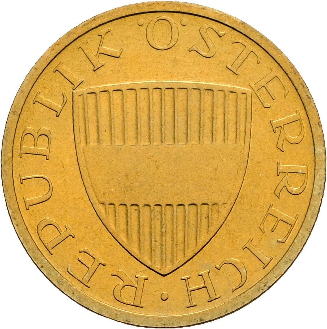 50 Groschen 1988 – Rückseite