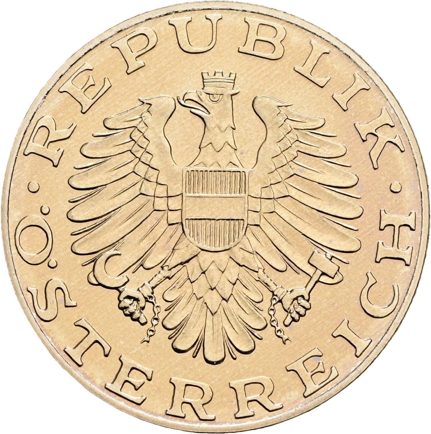 10 Schilling 1985 – Rückseite