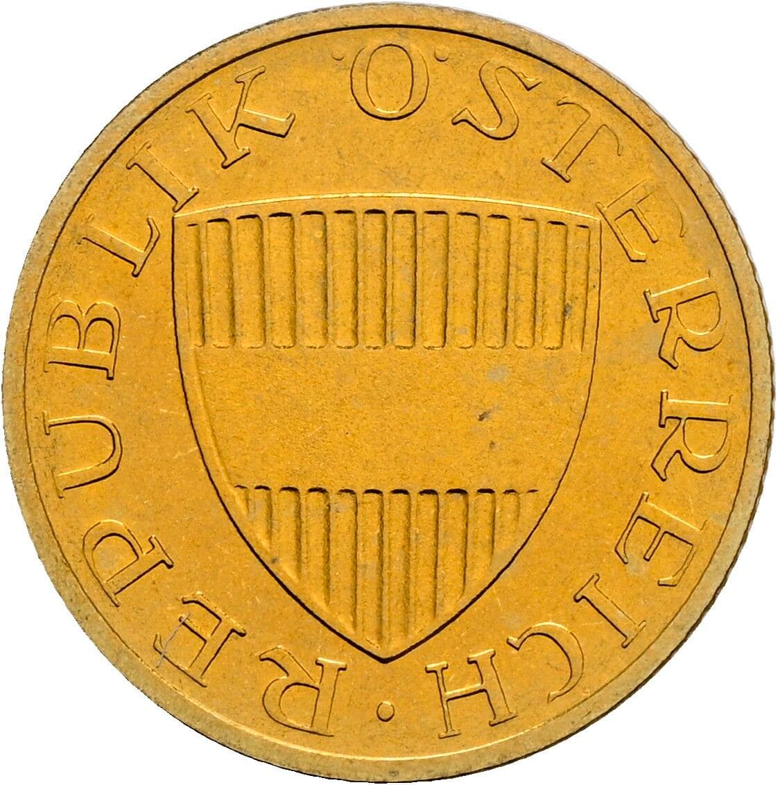 50 Groschen 1989 – Rückseite