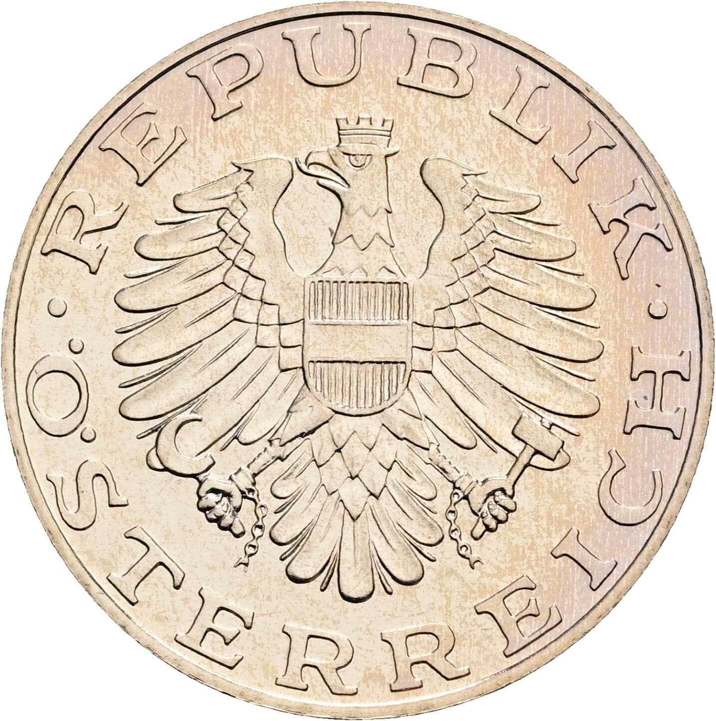10 Schilling 1985 – Rückseite